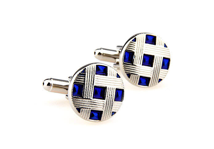  Blue Elegant Cufflinks Paint Cufflinks Wholesale & Customized  CL662811