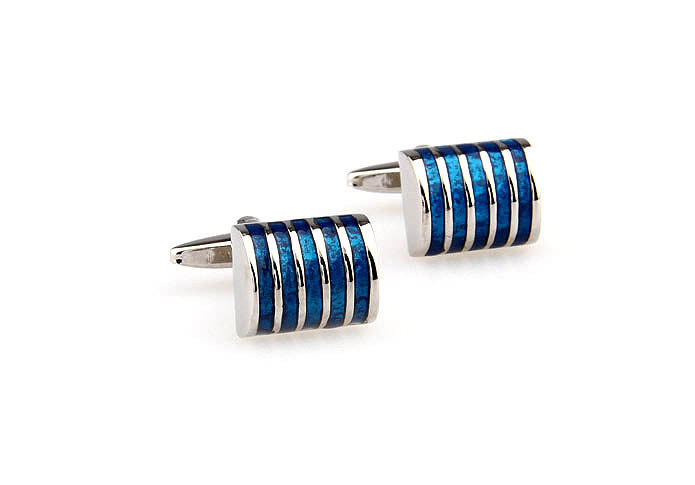  Blue Elegant Cufflinks Paint Cufflinks Wholesale & Customized  CL663064