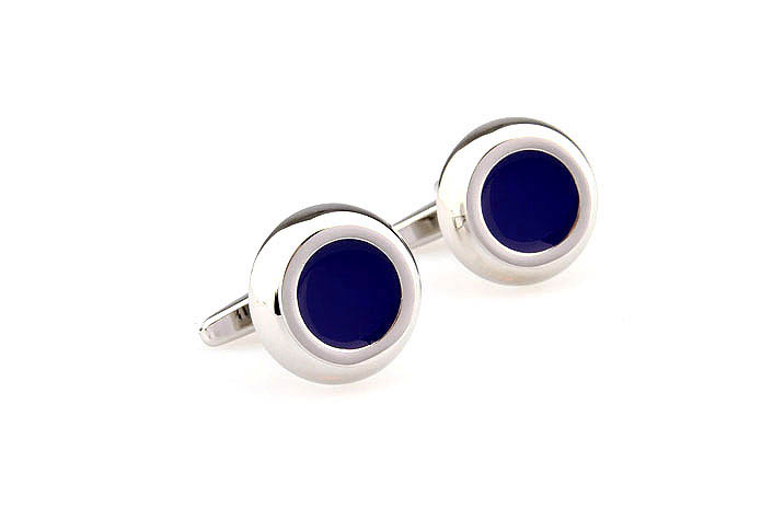  Blue Elegant Cufflinks Paint Cufflinks Wholesale & Customized  CL663124