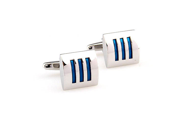 Blue Elegant Cufflinks Paint Cufflinks Wholesale & Customized  CL663161