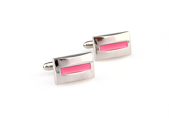  Pink Charm Cufflinks Paint Cufflinks Wholesale & Customized  CL663191