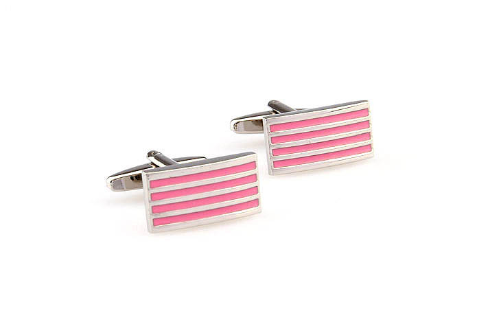  Pink Charm Cufflinks Paint Cufflinks Wholesale & Customized  CL663196