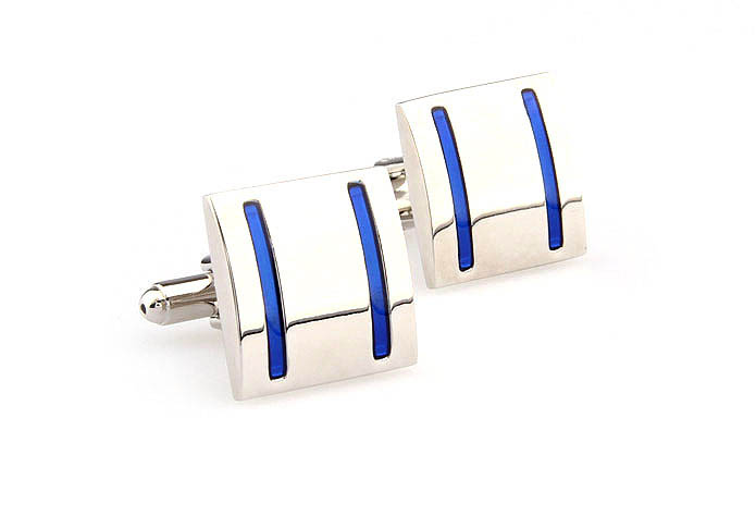  Blue Elegant Cufflinks Paint Cufflinks Wholesale & Customized  CL663324