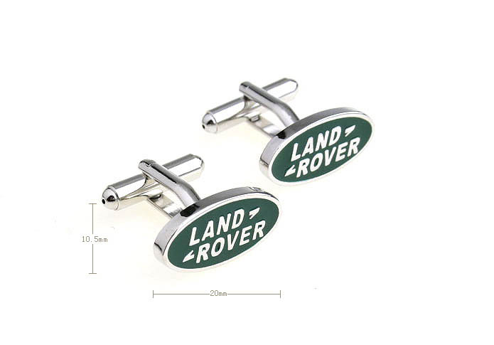 LAND ROVER Cars marked Cufflinks  Green Intimate Cufflinks Paint Cufflinks Automotive Wholesale & Customized  CL670983