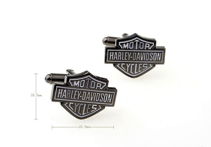 Harley-Davidson big motorcycle Cufflinks  Gray Steady Cufflinks Paint Cufflinks Flags Wholesale & Customized  CL670987
