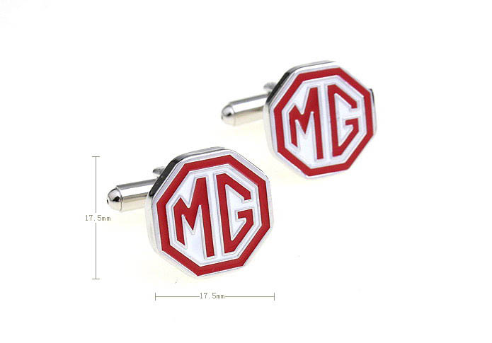 MG Cars marked Cufflinks  Multi Color Fashion Cufflinks Paint Cufflinks Automotive Wholesale & Customized  CL670990