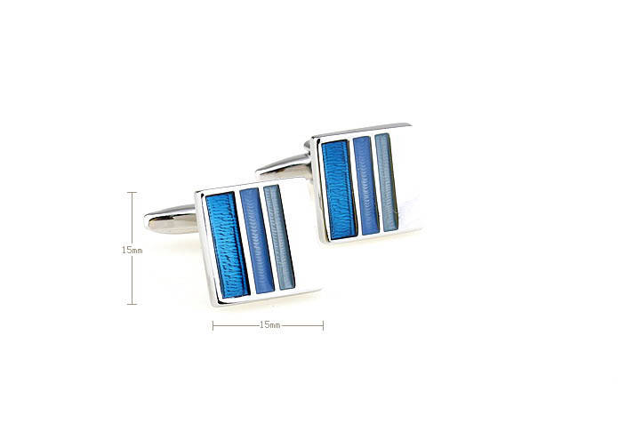  Blue Elegant Cufflinks Paint Cufflinks Wholesale & Customized  CL671038