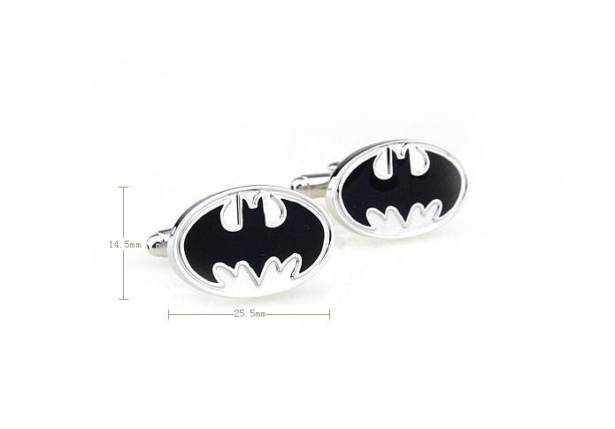 Batman Logo Avatar Cufflinks  Black Classic Cufflinks Paint Cufflinks Flags Wholesale & Customized  CL671052