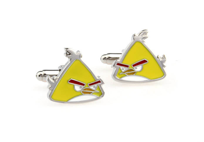 Angry Birds ANGRY BIRD Cufflinks  Multi Color Fashion Cufflinks Paint Cufflinks Animal Wholesale & Customized  CL671158