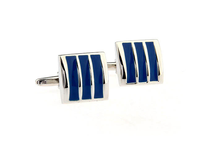  Blue Elegant Cufflinks Paint Cufflinks Wholesale & Customized  CL671204