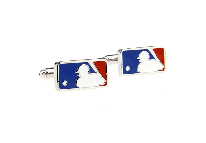 Baseball Club Cufflinks  Multi Color Fashion Cufflinks Paint Cufflinks Sports Wholesale & Customized  CL671210