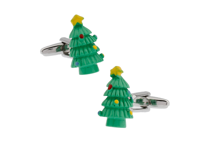  Green Intimate Cufflinks Paint Cufflinks Festival Holiday Wholesale & Customized  CL730721