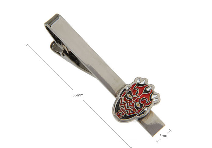  Multi Color Fashion Tie Clips Paint Tie Clips Skull Wholesale & Customized  CL870754