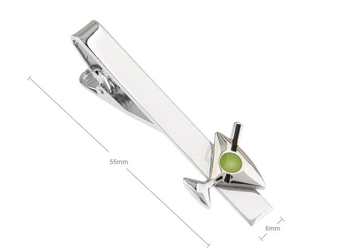 Drink Tie Clips  Green Intimate Tie Clips Paint Tie Clips Food and Drink Wholesale & Customized  CL870775