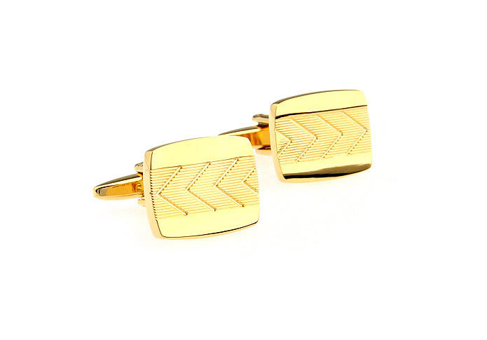  Gold Luxury Cufflinks Metal Cufflinks Funny Wholesale & Customized  CL652616