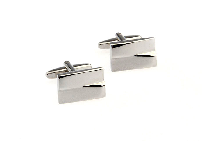  Silver Texture Cufflinks Metal Cufflinks Wholesale & Customized  CL652650