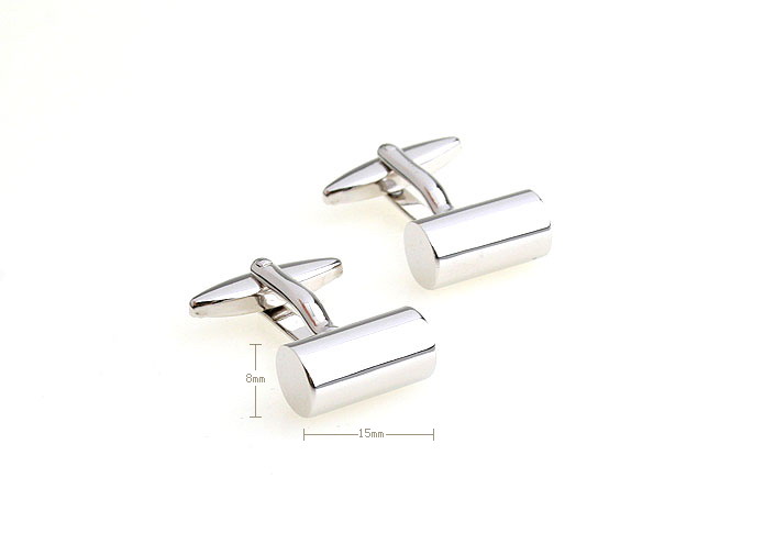  Silver Texture Cufflinks Metal Cufflinks Wholesale & Customized  CL652845