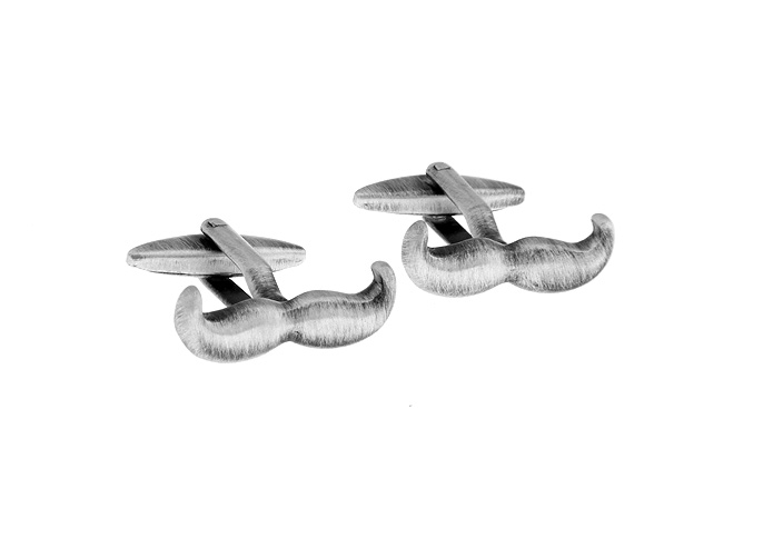 Beard Cufflinks  Gray Steady Cufflinks Metal Cufflinks Hipster Wear Wholesale & Customized  CL653930