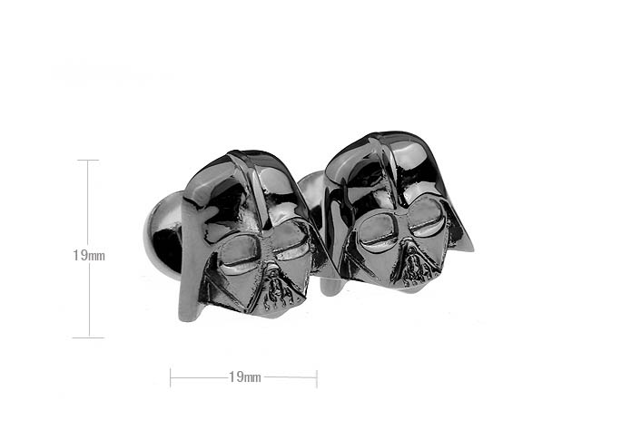 Skull soldiers Cufflinks  Gray Steady Cufflinks Metal Cufflinks Skull Wholesale & Customized  CL653932
