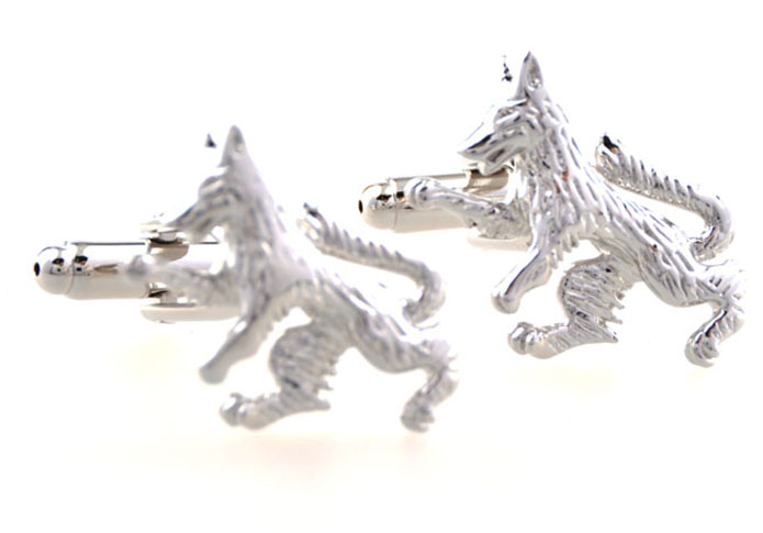 Xuehu Cufflinks  Silver Texture Cufflinks Metal Cufflinks Animal Wholesale & Customized  CL654234
