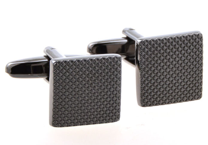  Gray Steady Cufflinks Metal Cufflinks Wholesale & Customized  CL654260