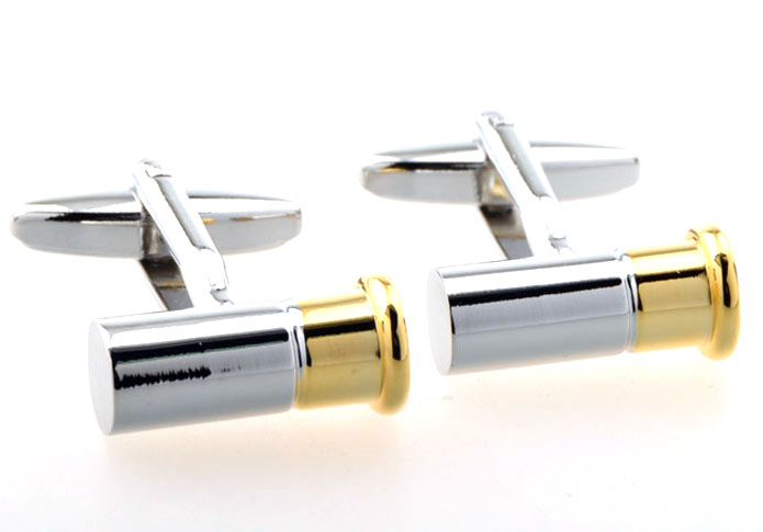 Bullet Cufflinks  Gold Luxury Cufflinks Metal Cufflinks Military Wholesale & Customized  CL654261