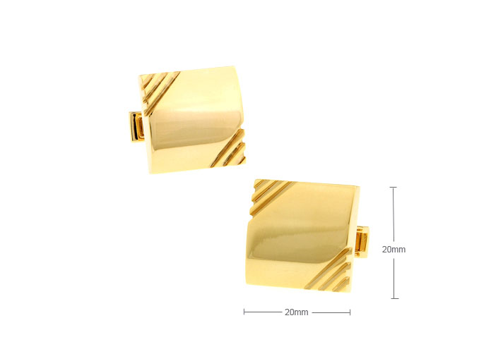  Gold Luxury Cufflinks Metal Cufflinks Funny Wholesale & Customized  CL654564