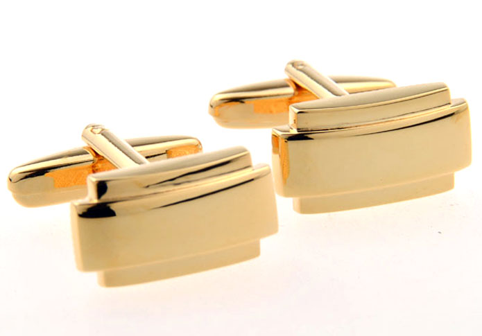  Gold Luxury Cufflinks Metal Cufflinks Wholesale & Customized  CL654676