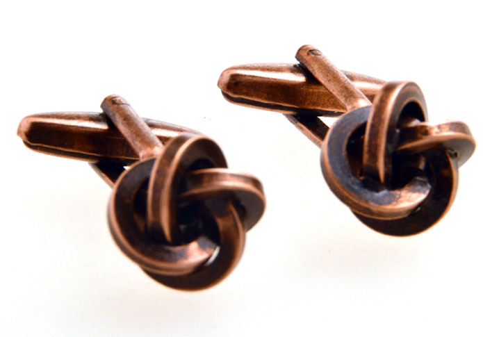 Bronzed Classic Cufflinks Metal Cufflinks Knot Wholesale & Customized CL655096