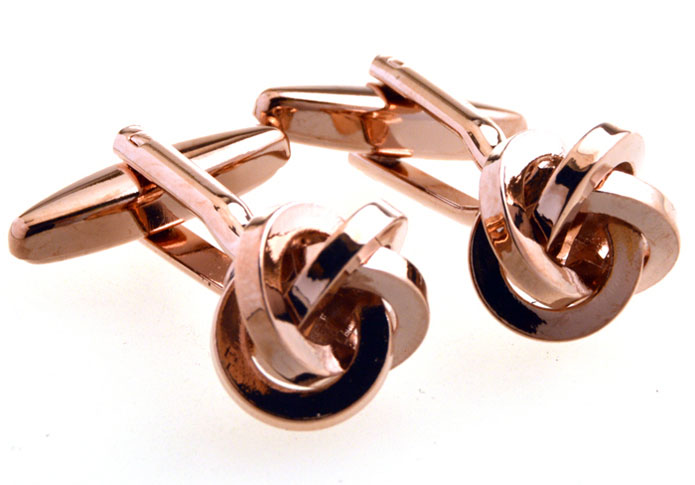 Bronzed Classic Cufflinks Metal Cufflinks Knot Wholesale & Customized CL655097