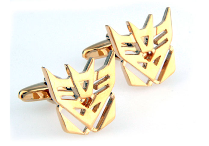 Transformers Cufflinks Gold Luxury Cufflinks Metal Cufflinks Flags Wholesale & Customized CL655132