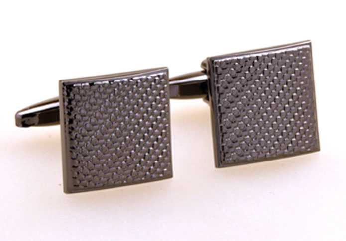 Gray Steady Cufflinks Metal Cufflinks Wholesale & Customized CL655182
