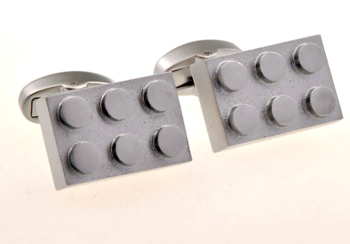 Silver Texture Cufflinks Metal Cufflinks Wholesale & Customized CL655394