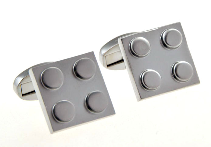 Silver Texture Cufflinks Metal Cufflinks Funny Wholesale & Customized CL655468