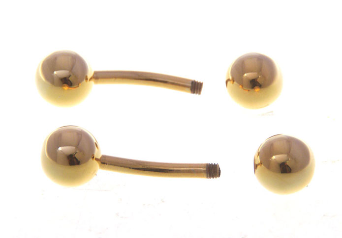Ball Cufflinks  Gold Luxury Cufflinks Metal Cufflinks Funny Wholesale & Customized  CL656683