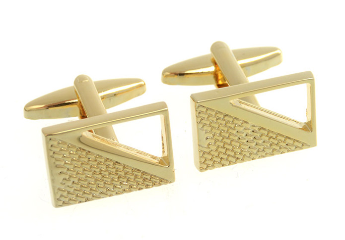  Gold Luxury Cufflinks Metal Cufflinks Wholesale & Customized  CL657109
