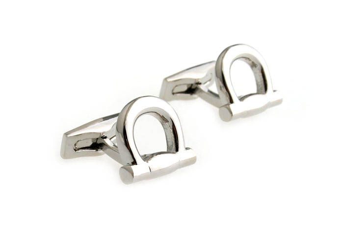 Locks Cufflinks  Silver Texture Cufflinks Metal Cufflinks Tools Wholesale & Customized  CL667006