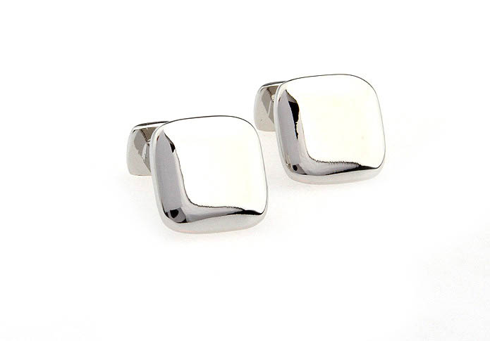  Silver Texture Cufflinks Metal Cufflinks Wholesale & Customized  CL667104