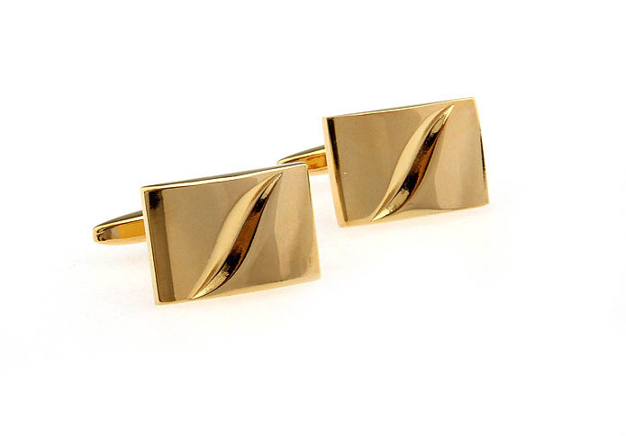  Gold Luxury Cufflinks Metal Cufflinks Wholesale & Customized  CL667107