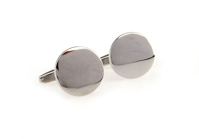  Silver Texture Cufflinks Metal Cufflinks Wholesale & Customized  CL667274
