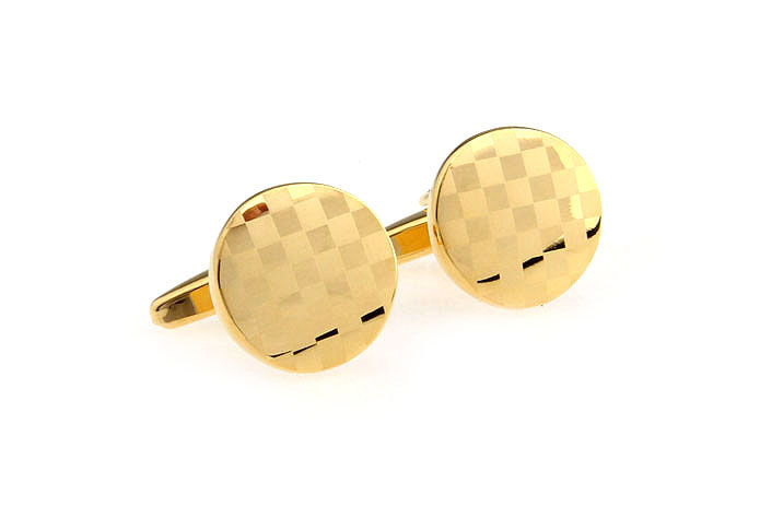 Laser Engraved Cufflinks  Gold Luxury Cufflinks Metal Cufflinks Funny Wholesale & Customized  CL667316