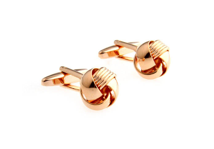  Bronzed Classic Cufflinks Metal Cufflinks Knot Wholesale & Customized  CL667443