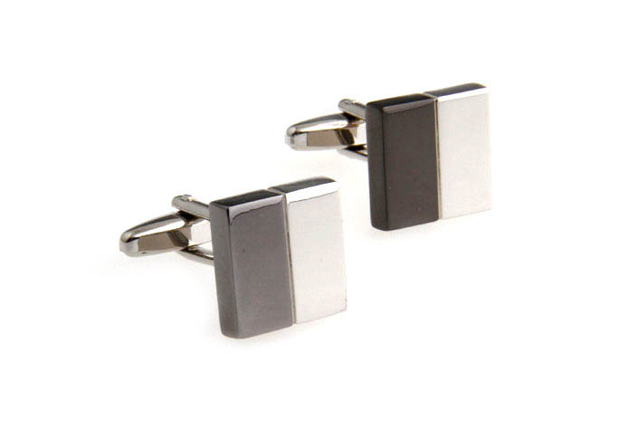  Gray Steady Cufflinks Metal Cufflinks Wholesale & Customized  CL667459