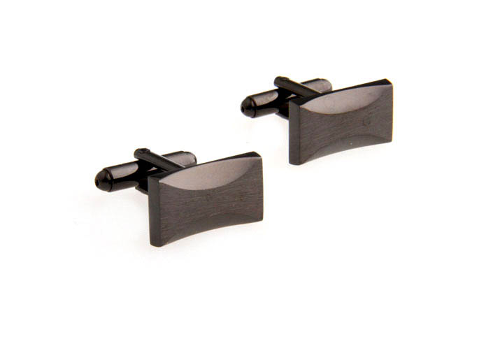  Gray Steady Cufflinks Metal Cufflinks Wholesale & Customized  CL667492