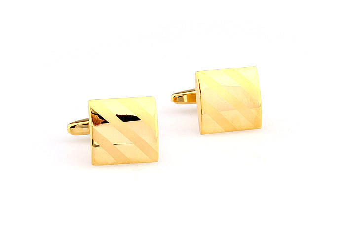Laser Engraved Cufflinks  Gold Luxury Cufflinks Metal Cufflinks Funny Wholesale & Customized  CL667509