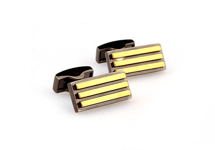  Gray Steady Cufflinks Metal Cufflinks Wholesale & Customized  CL667697