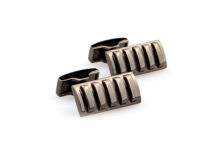  Gray Steady Cufflinks Metal Cufflinks Wholesale & Customized  CL667698