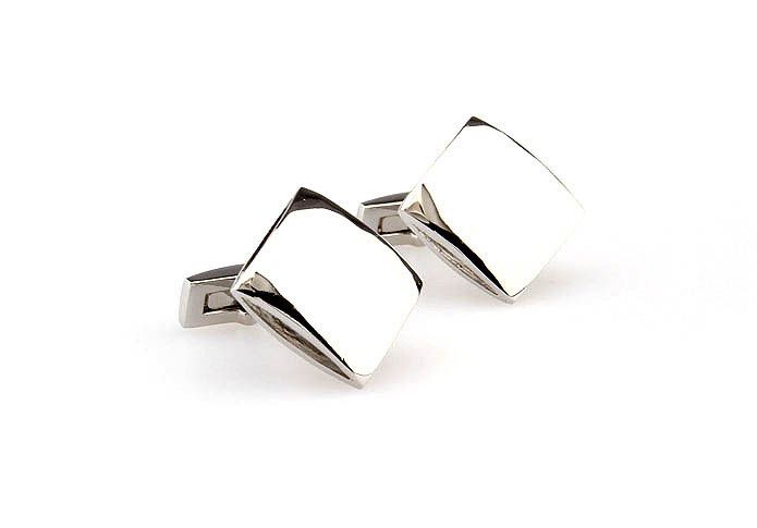 Silver Texture Cufflinks Metal Cufflinks Wholesale & Customized  CL667746