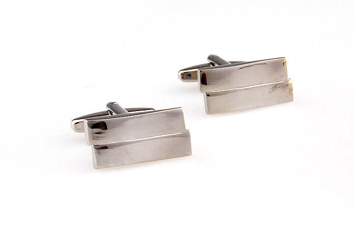  Silver Texture Cufflinks Metal Cufflinks Wholesale & Customized  CL667847