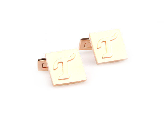 26 Letters T Cufflinks  Bronzed Classic Cufflinks Metal Cufflinks Symbol Wholesale & Customized  CL668092